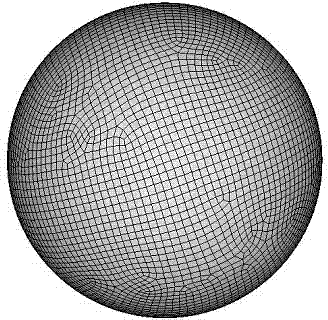 Spherical piezoelectric stator type gyroscope