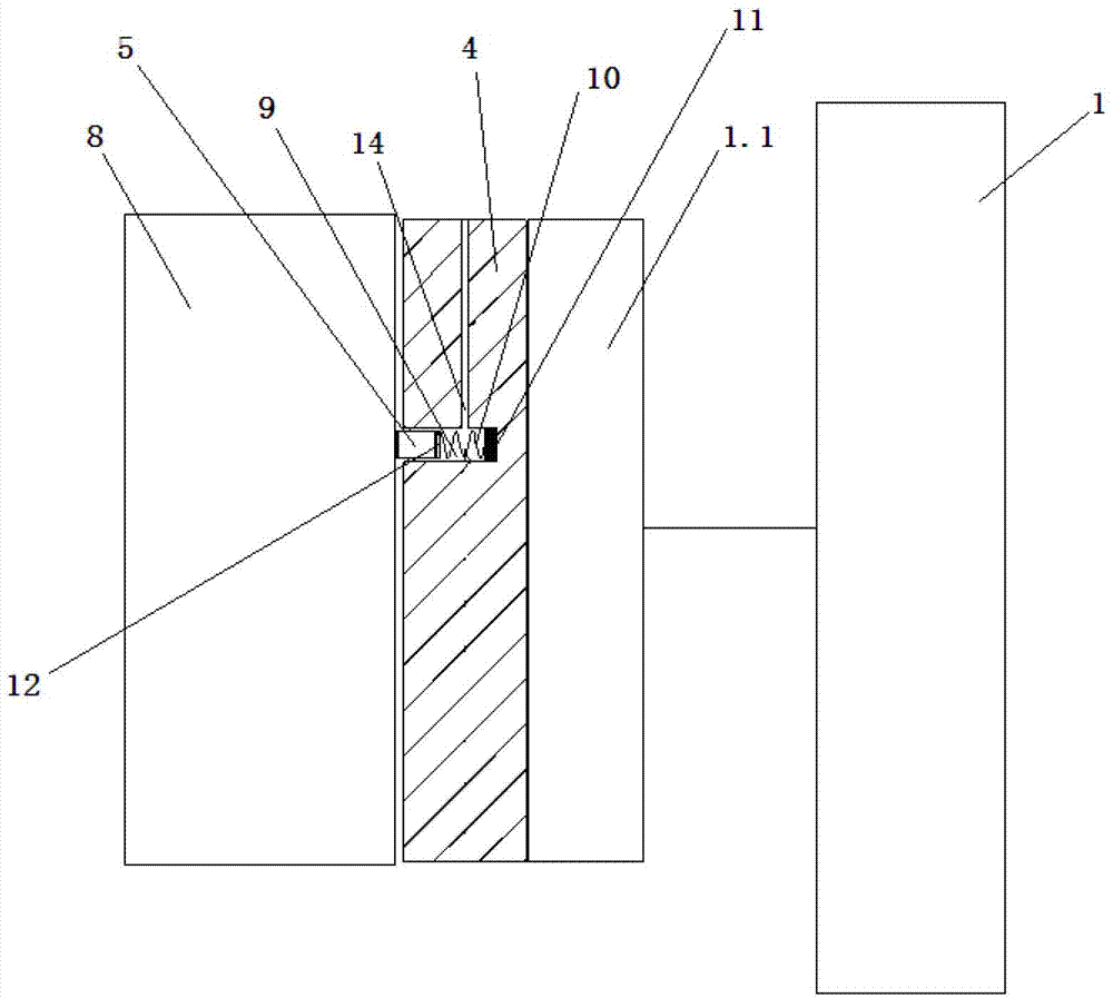True triaxial test ultrasonic wave and acoustic emission testing system and testing method thereof