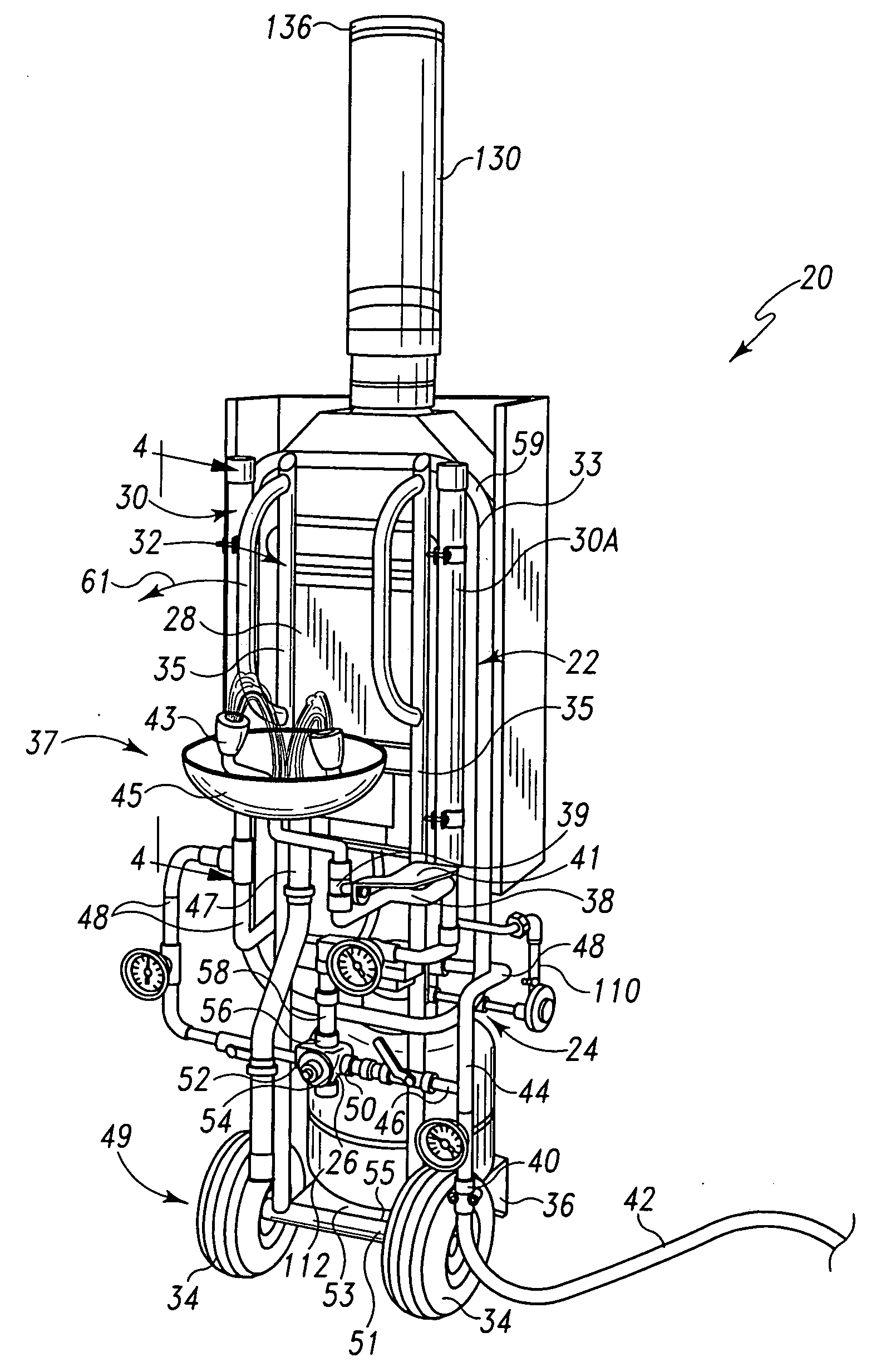 System and method for providing tempered fluid