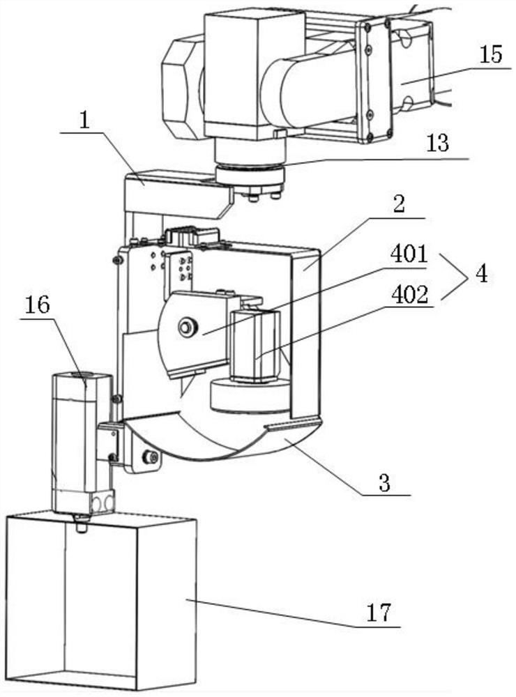 Cavity automatic foaming visual positioning device and automatic foaming method