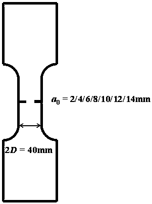 Method for Determining Fracture Toughness and Strength from Small-Sized Specimens with Double Side Notches