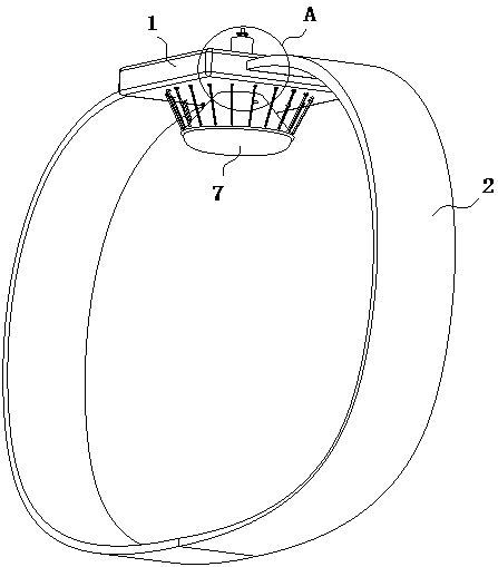 A compression hemostasis device for cardiology