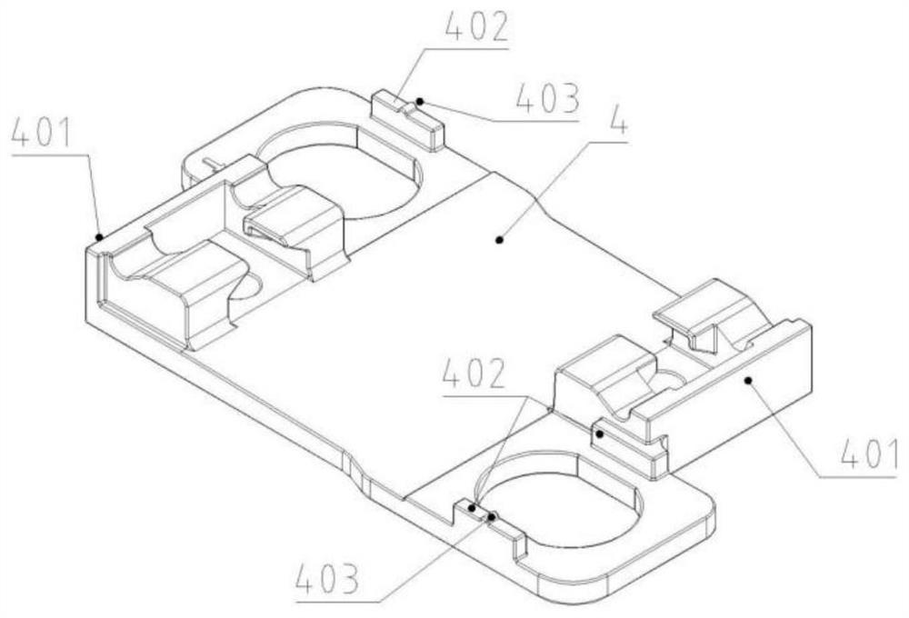 Retaining shoulder type vibration reduction fastener