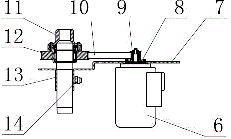 Pontoon-type powered rotary feed spreader
