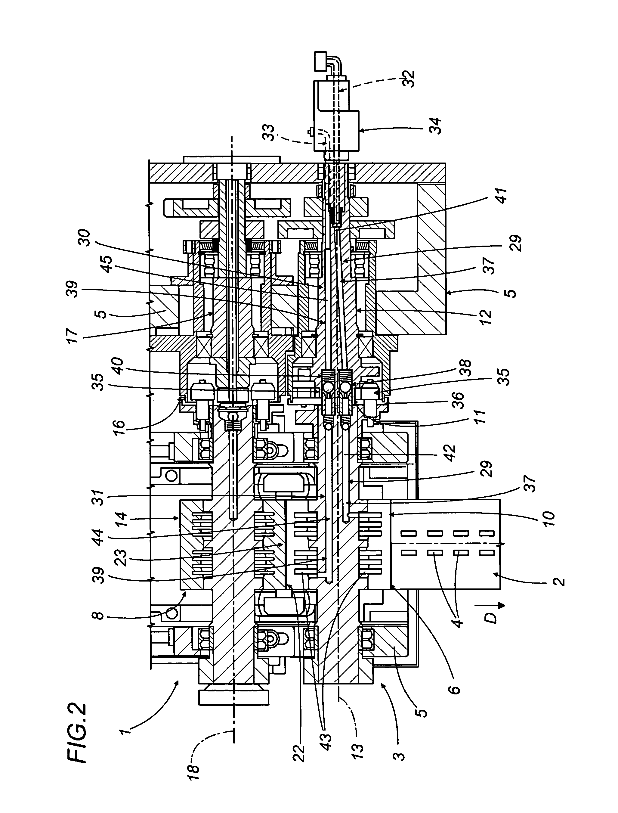 Feed unit for strip wrapping material