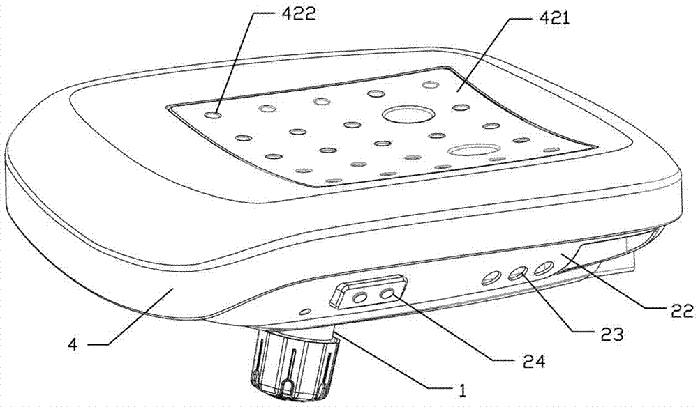 Ventilated seat assembly