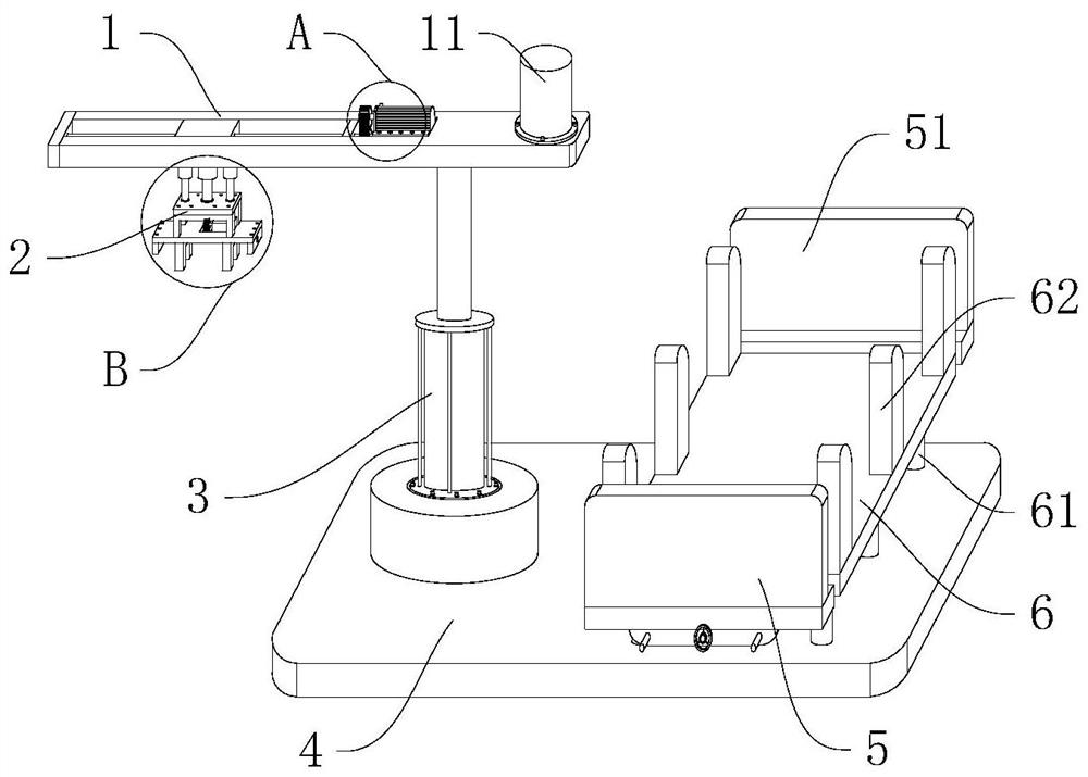 Steel part stacking and sorting device