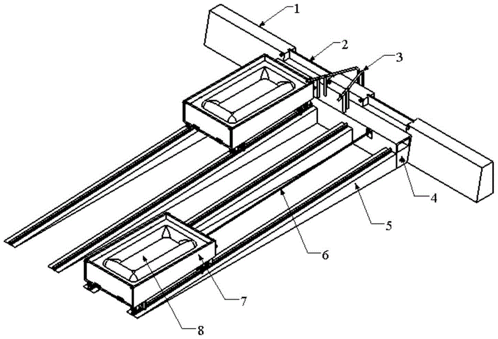 A two-way slope ship lift