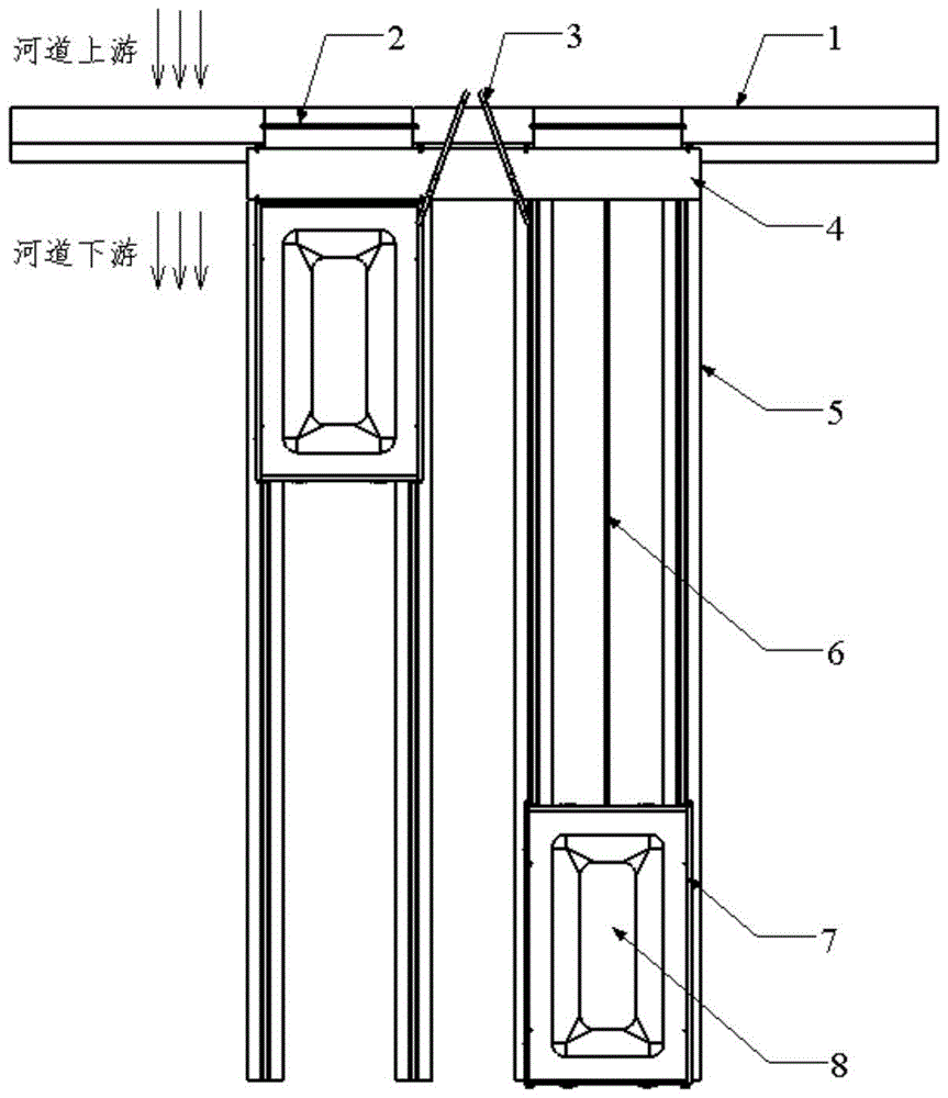 A two-way slope ship lift