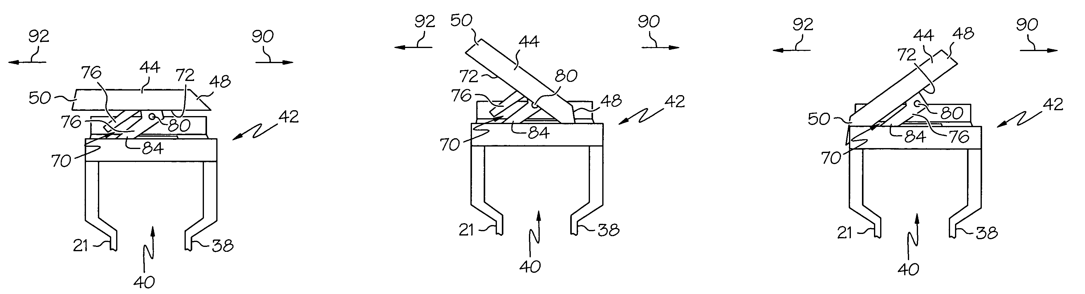 Dual action inlet door and method for use thereof
