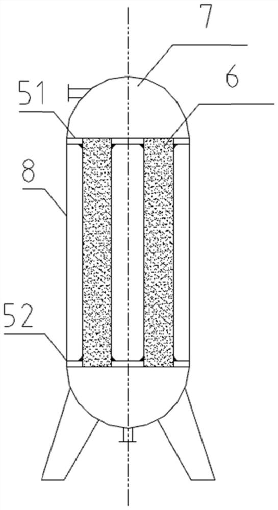 A kind of treatment device and method of hypophosphite in electroless nickel plating waste liquid