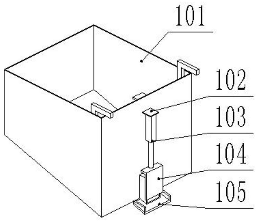 Rice storage device for supermarket