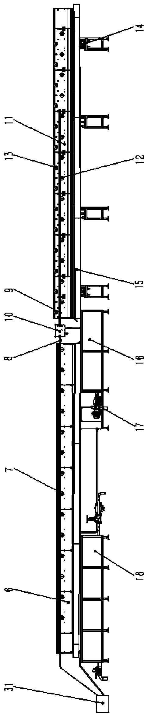 Pipe fitting cleaning device and cleaning system thereof