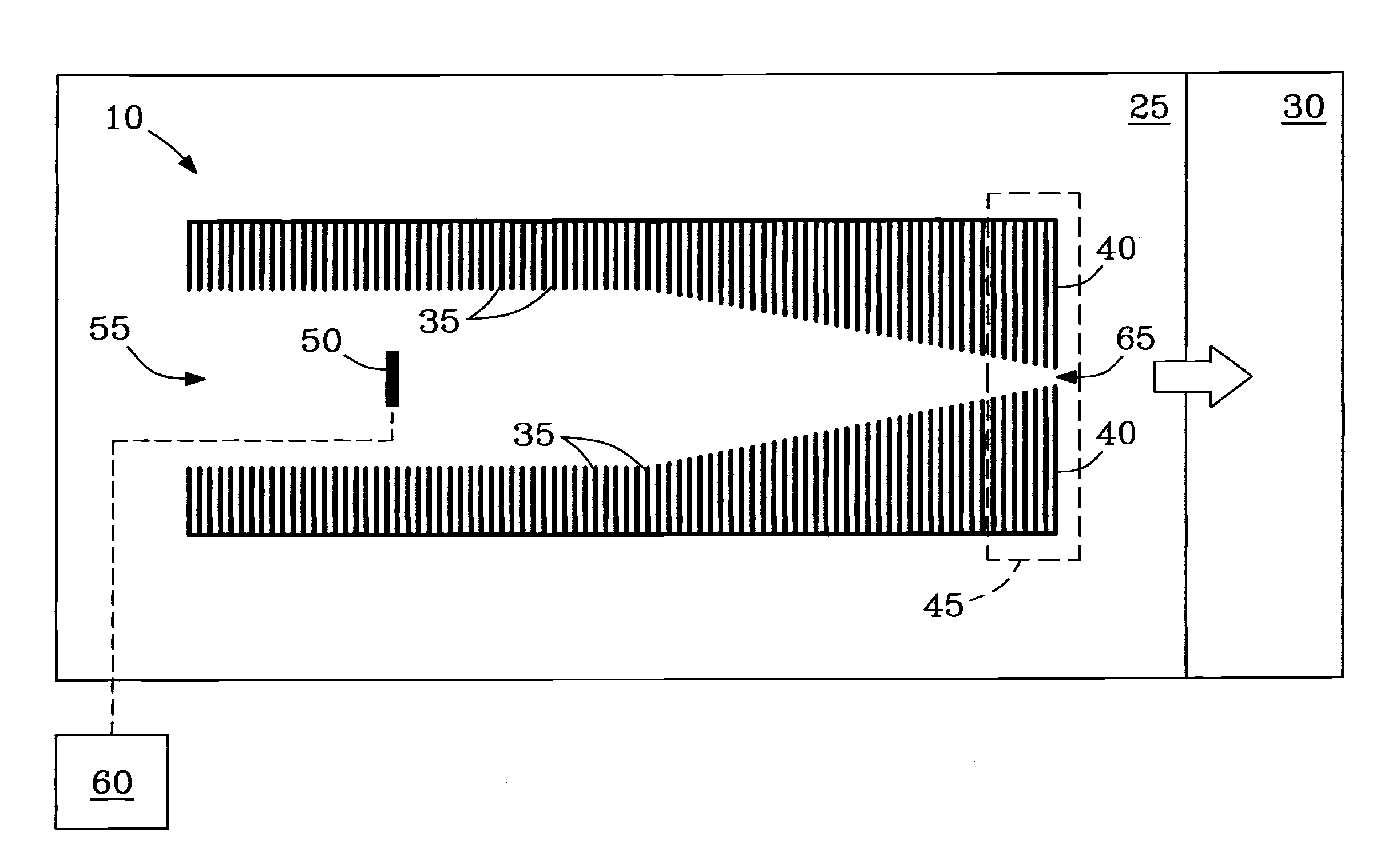 Method and apparatus for selective filtering of ions