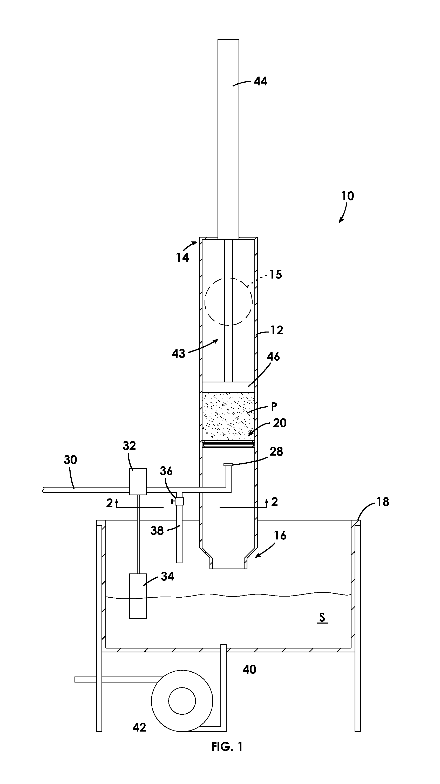 Dissolution generator, method of dissoving powder, and mixing system