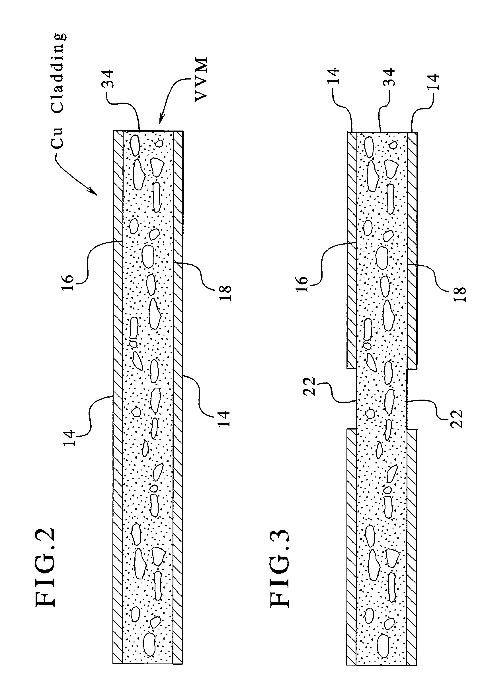 Voltage variable substrate material