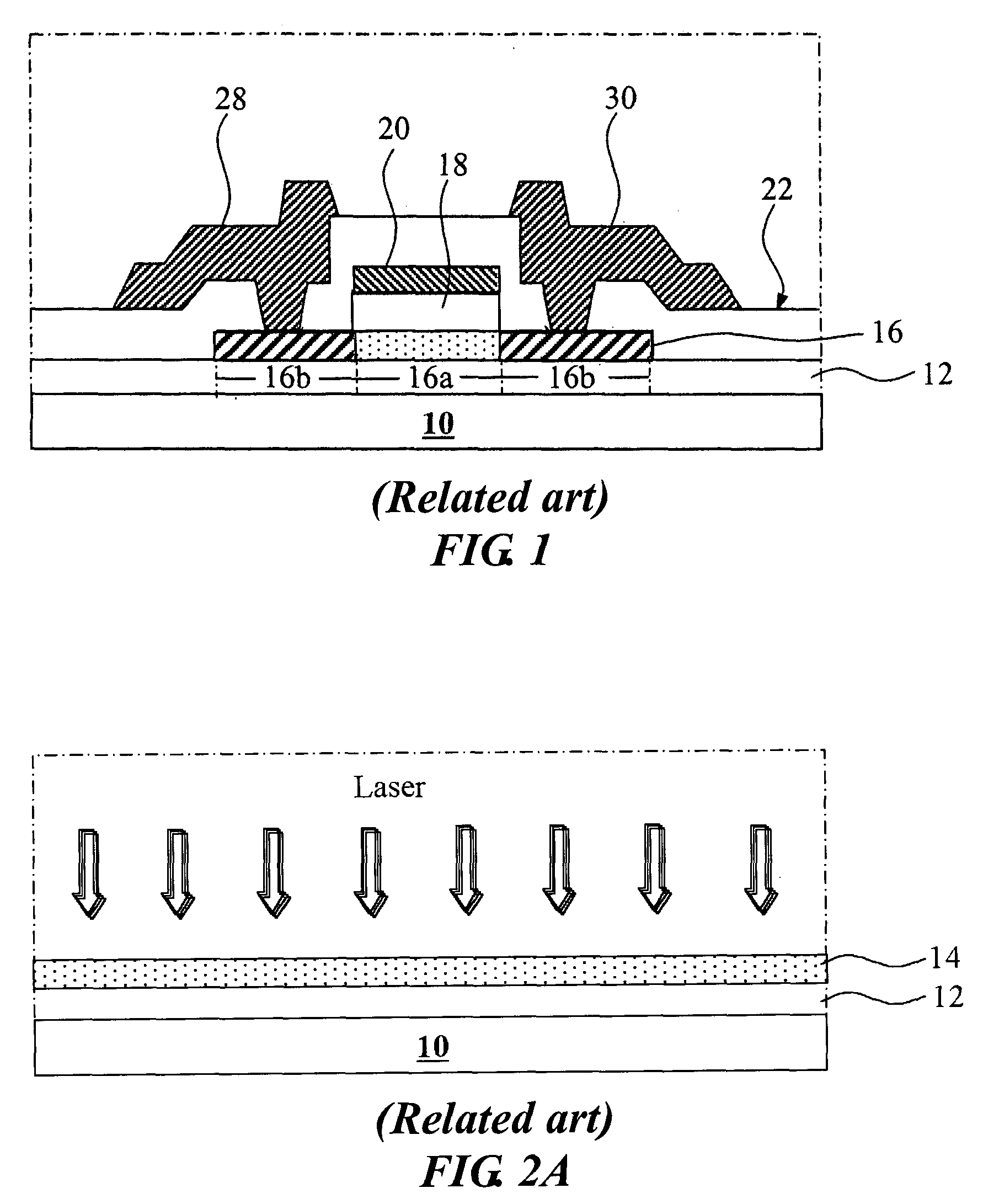 Method of fabricating top gate type thin film transistor having low temperature polysilicon