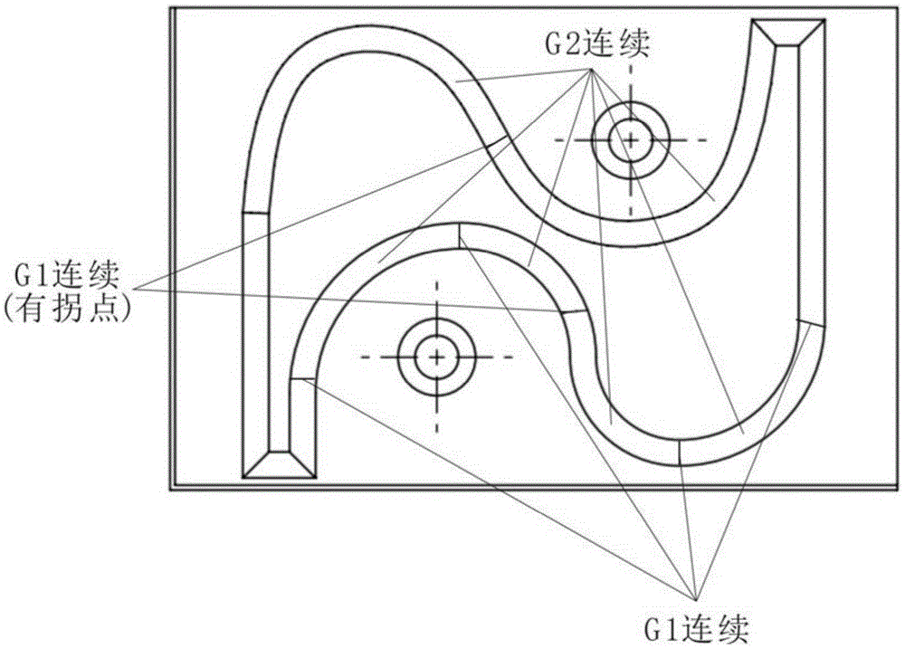 Detection test piece and method for detecting curved surface processing capacity of five-axis numerical control machine tool