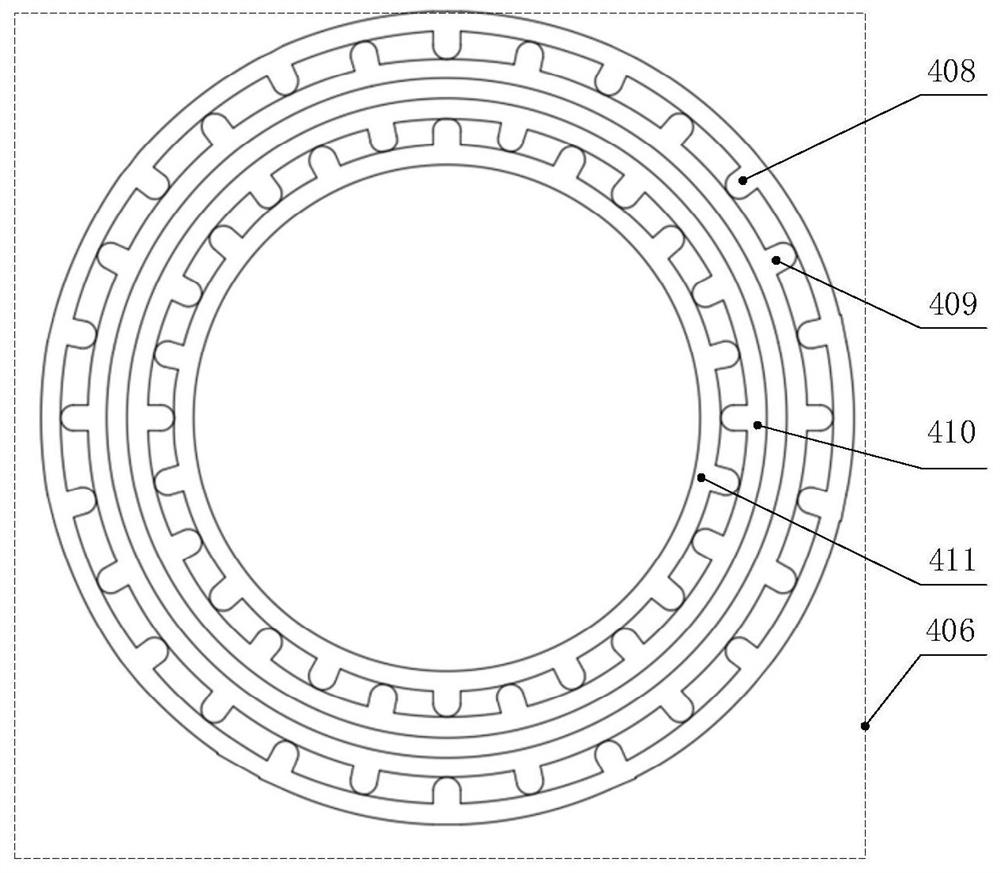 A squirrel cage conductor rotor brushless power feedback type permanent magnet governor