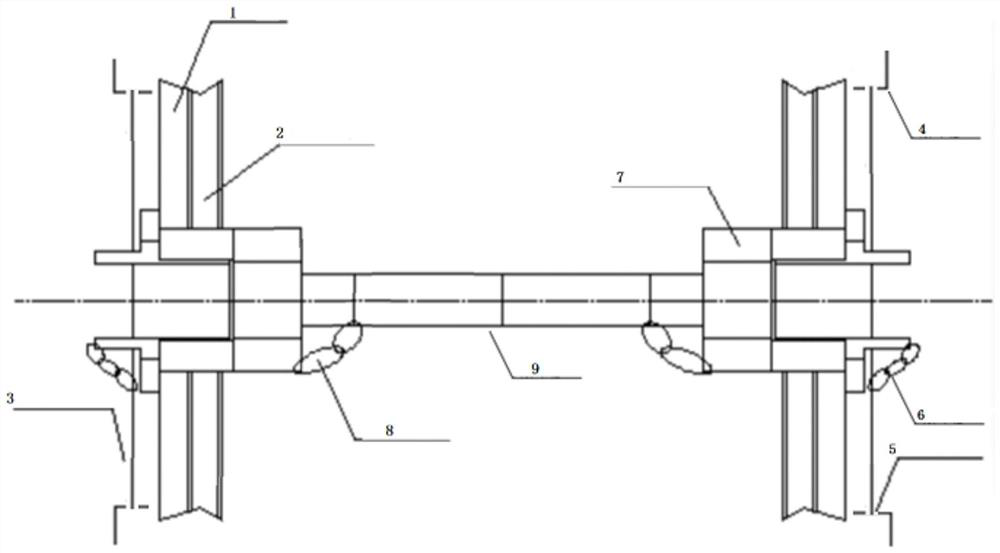 Double-rail double-slideway car arrester