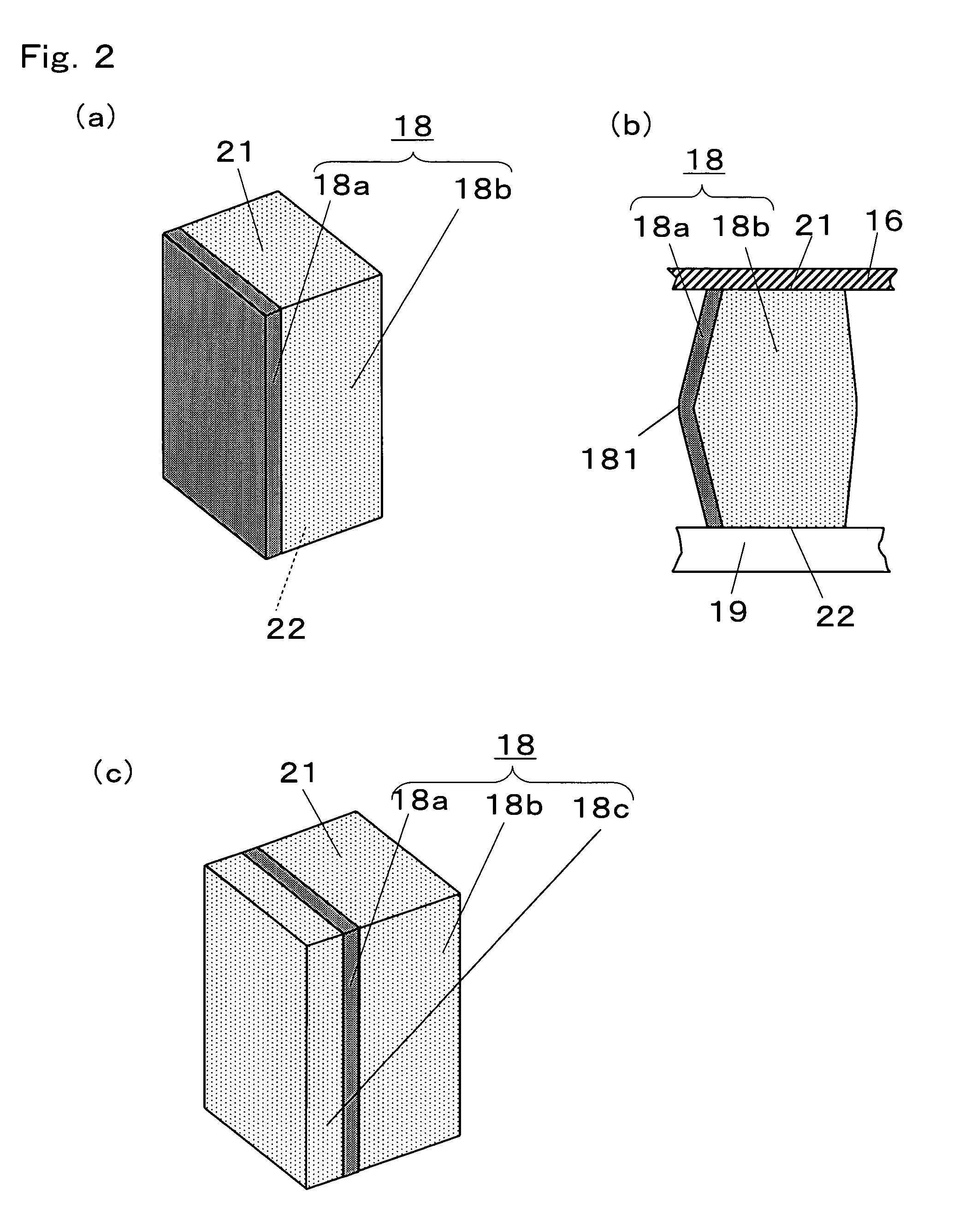 Shock-absorbing member, shock-absorbing method of electronic device employing the member, and electronic device adapting the member and the method