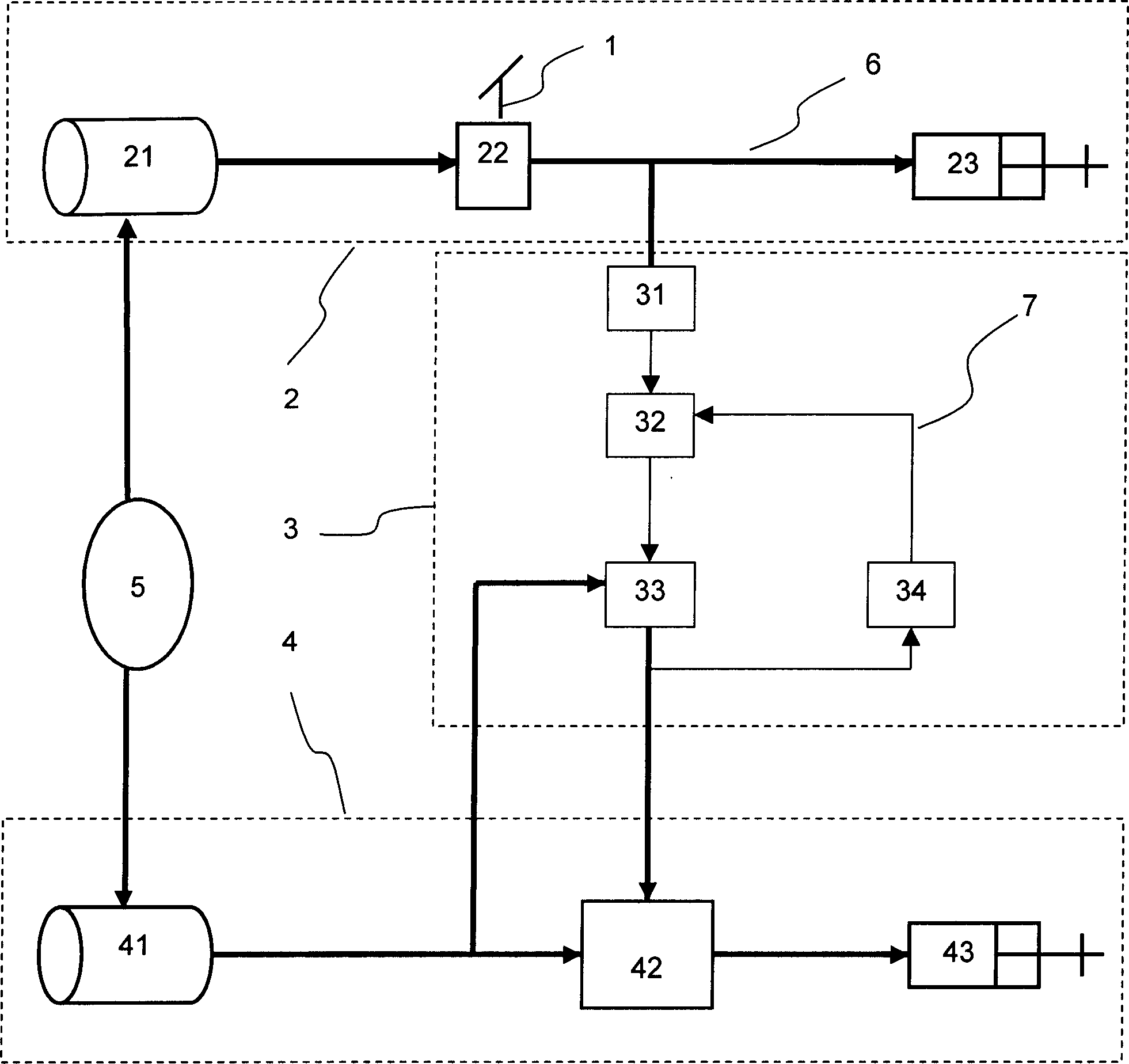Synchronous air brake system controlled by voltage