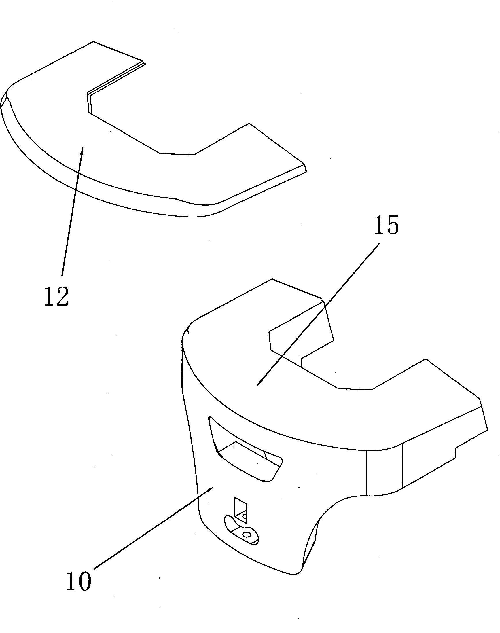 Weight clump manufacturing method