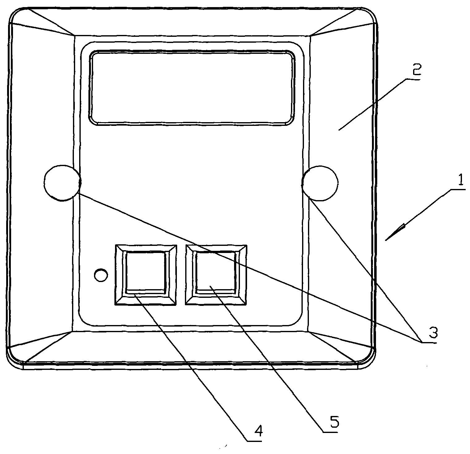 Emergency lamp and installation method thereof