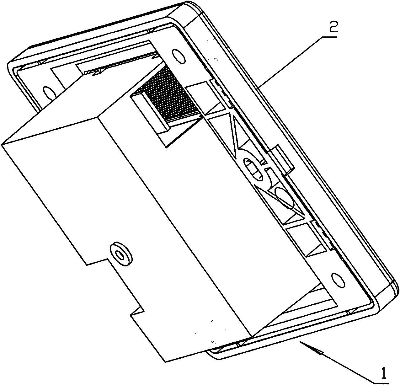 Emergency lamp and installation method thereof