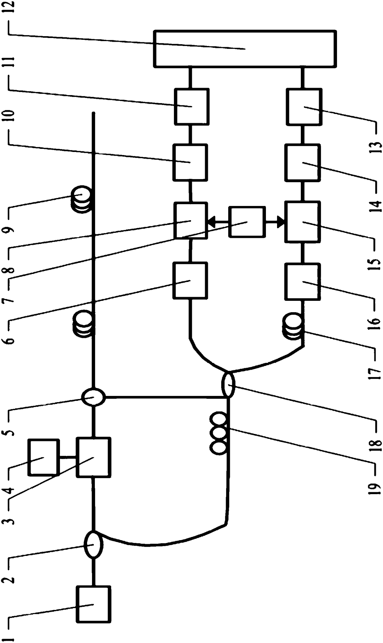 A phase-sensitive optical time domain reflectometer phase demodulation system and phase demodulation method