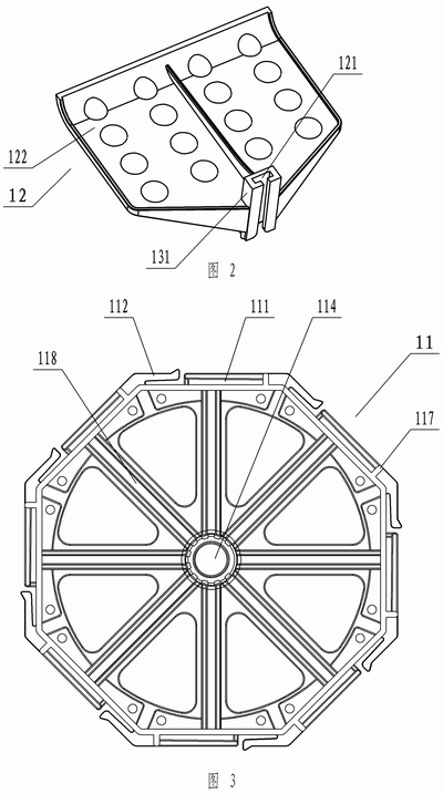 Waterwheel-type aerator