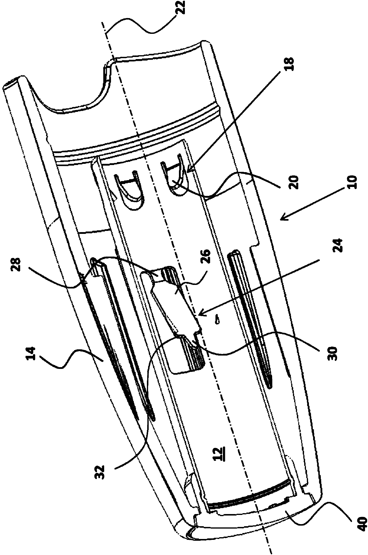 Device for removing delivery member shields
