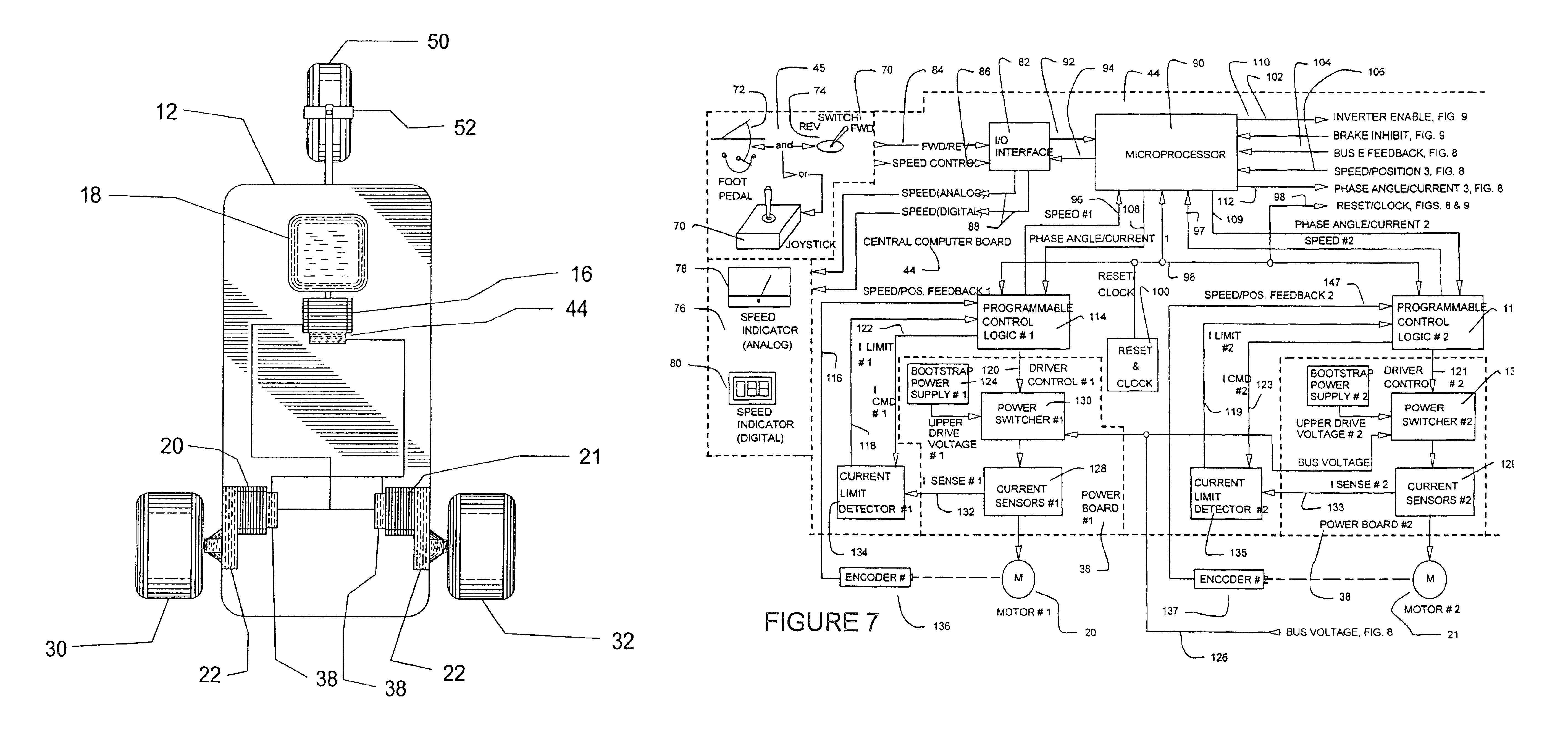 Electric generator and motor drive system