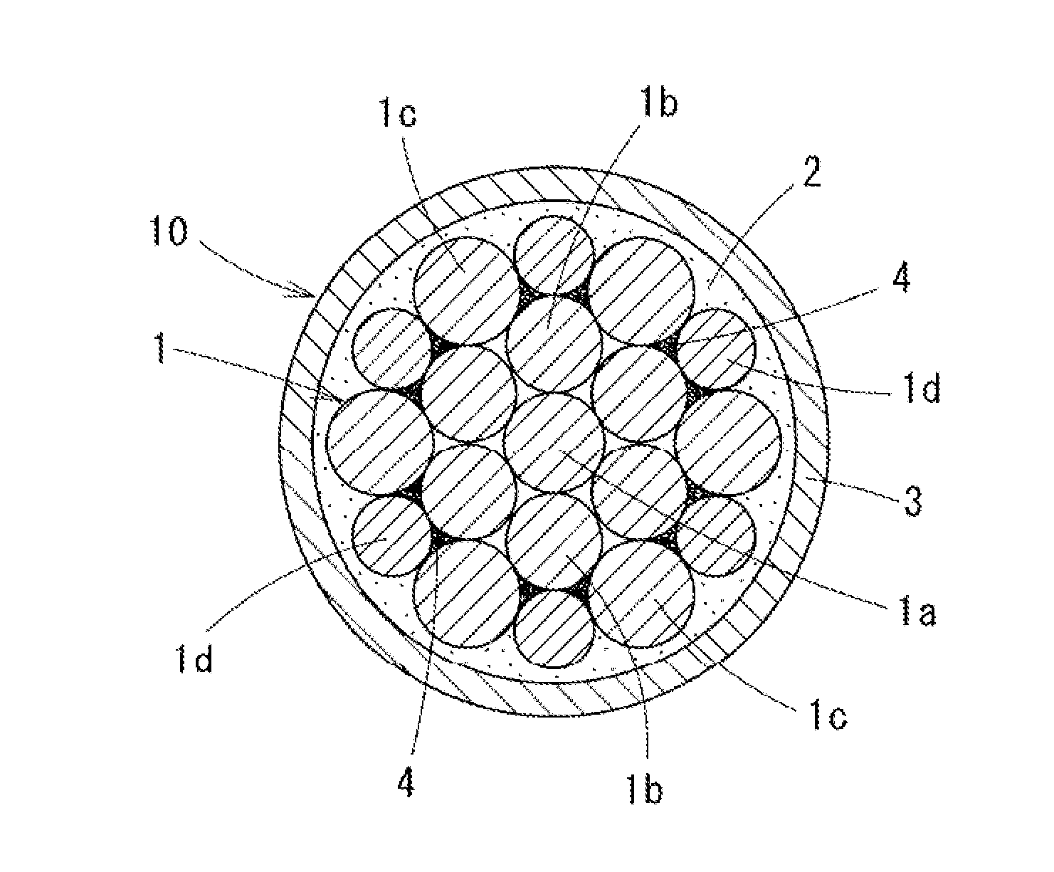 Pregrouted PC steel material and curing method for pregrouted layer therein
