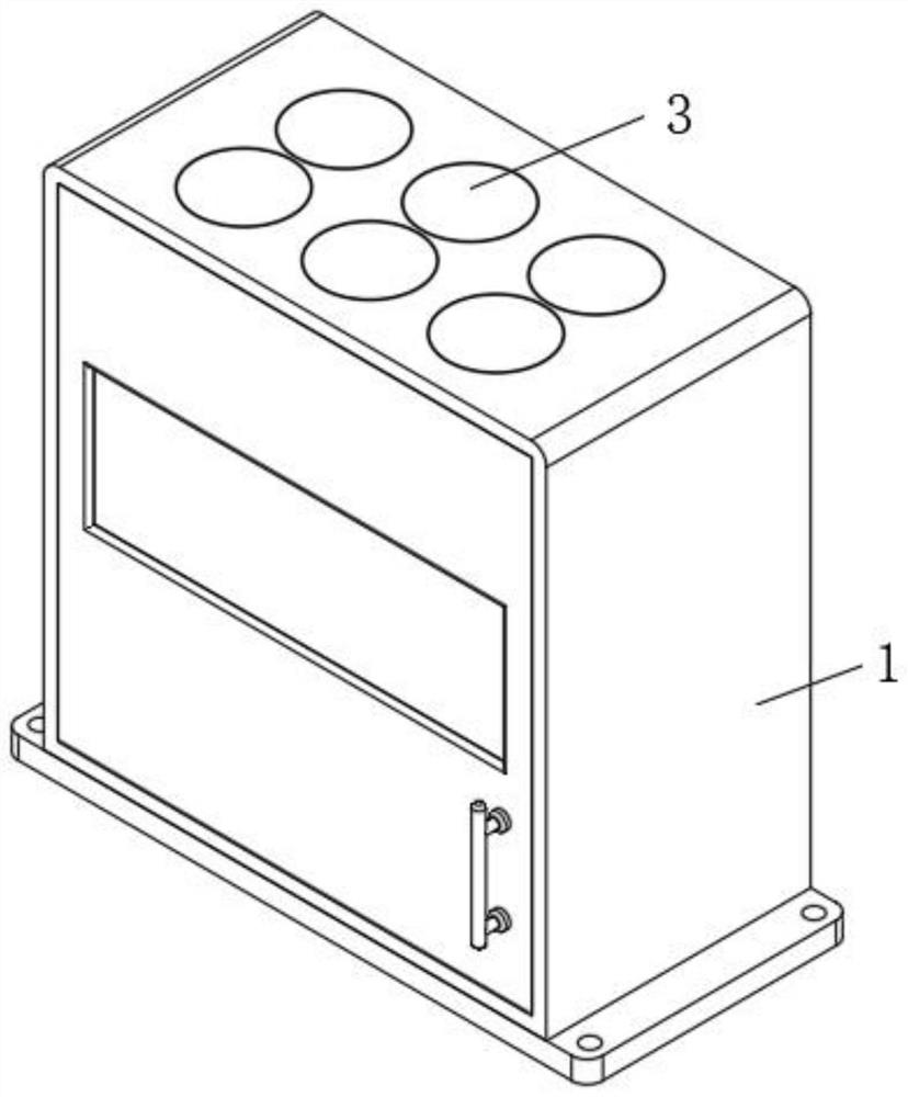 Fire extinguisher fixing device for target detection vehicle