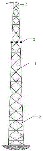 High-voltage overhead power transmission line supporting mechanism based on power distribution construction system