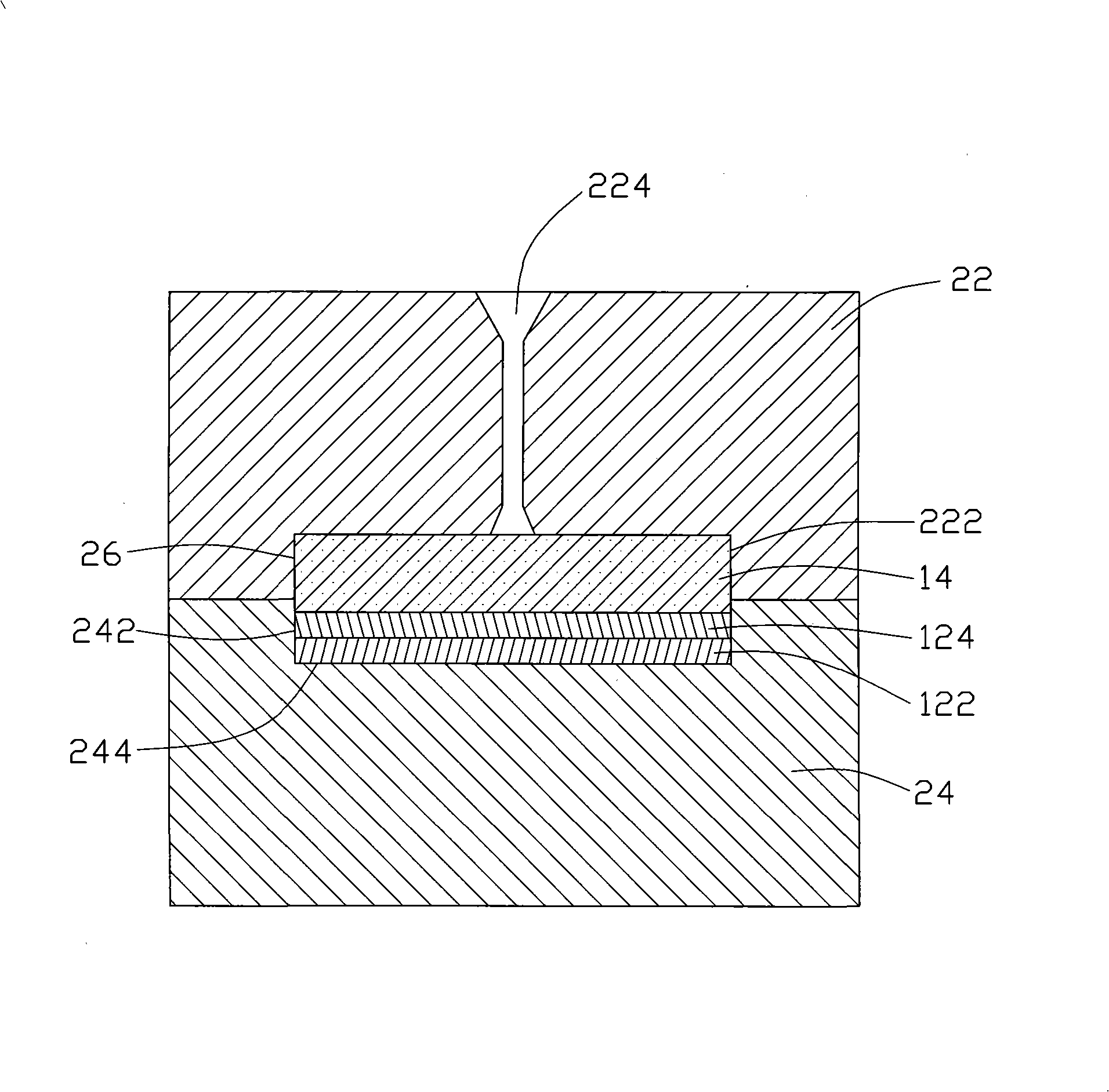 Case of electronic device and manufacturing method therefor