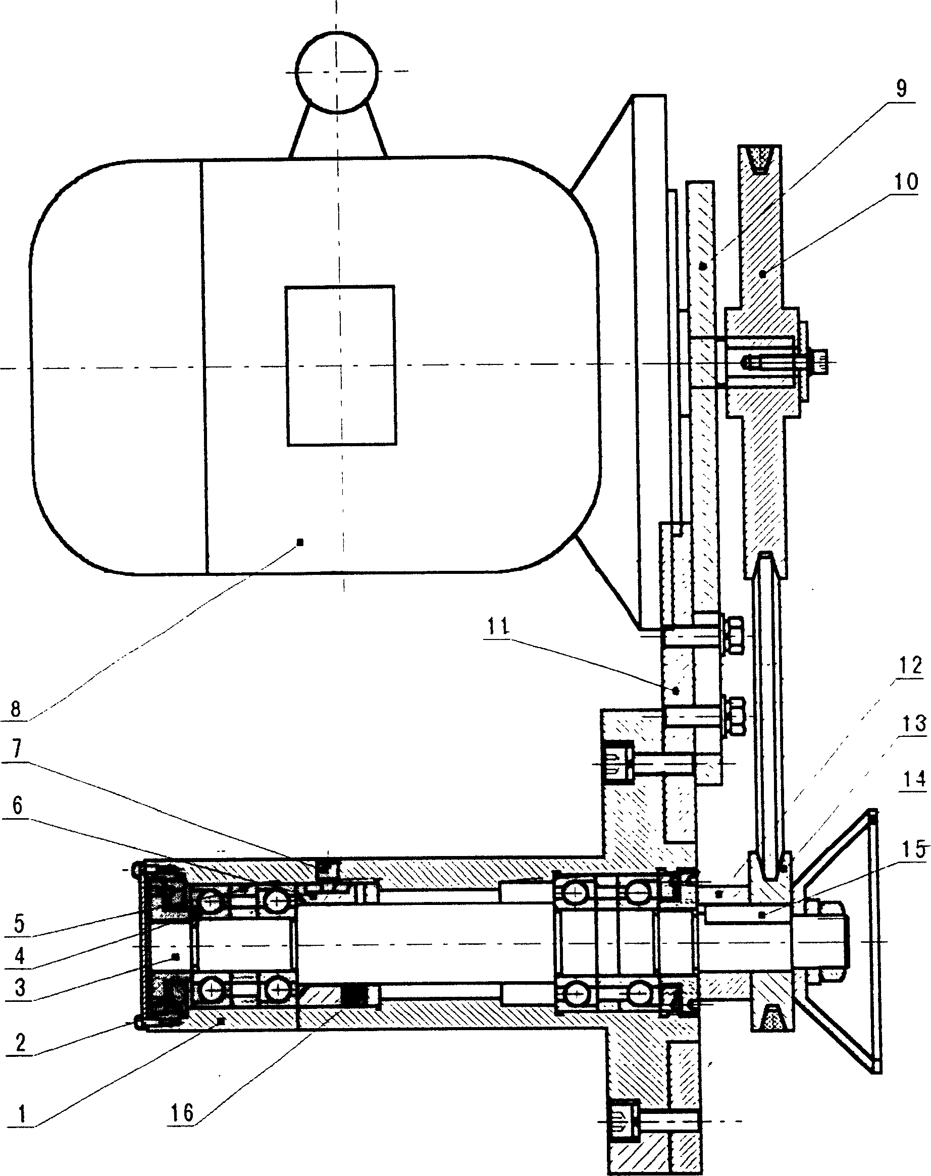 Arrangement for grinding repeated usable machine tooled knife
