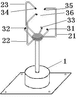 Mobile ultrasonic anemoclinograph and method for measuring wind speed and direction