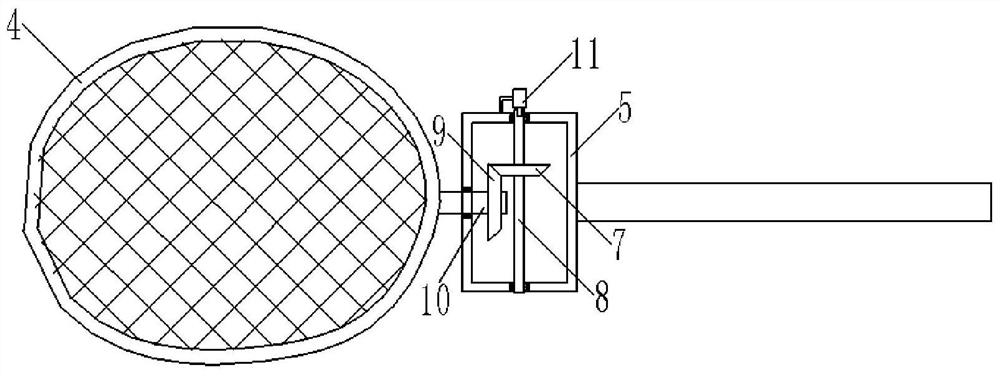 Badminton spiking training device