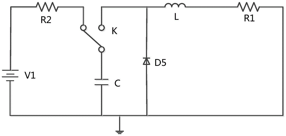 A large current transient characteristic detection device of an electronic current transformer