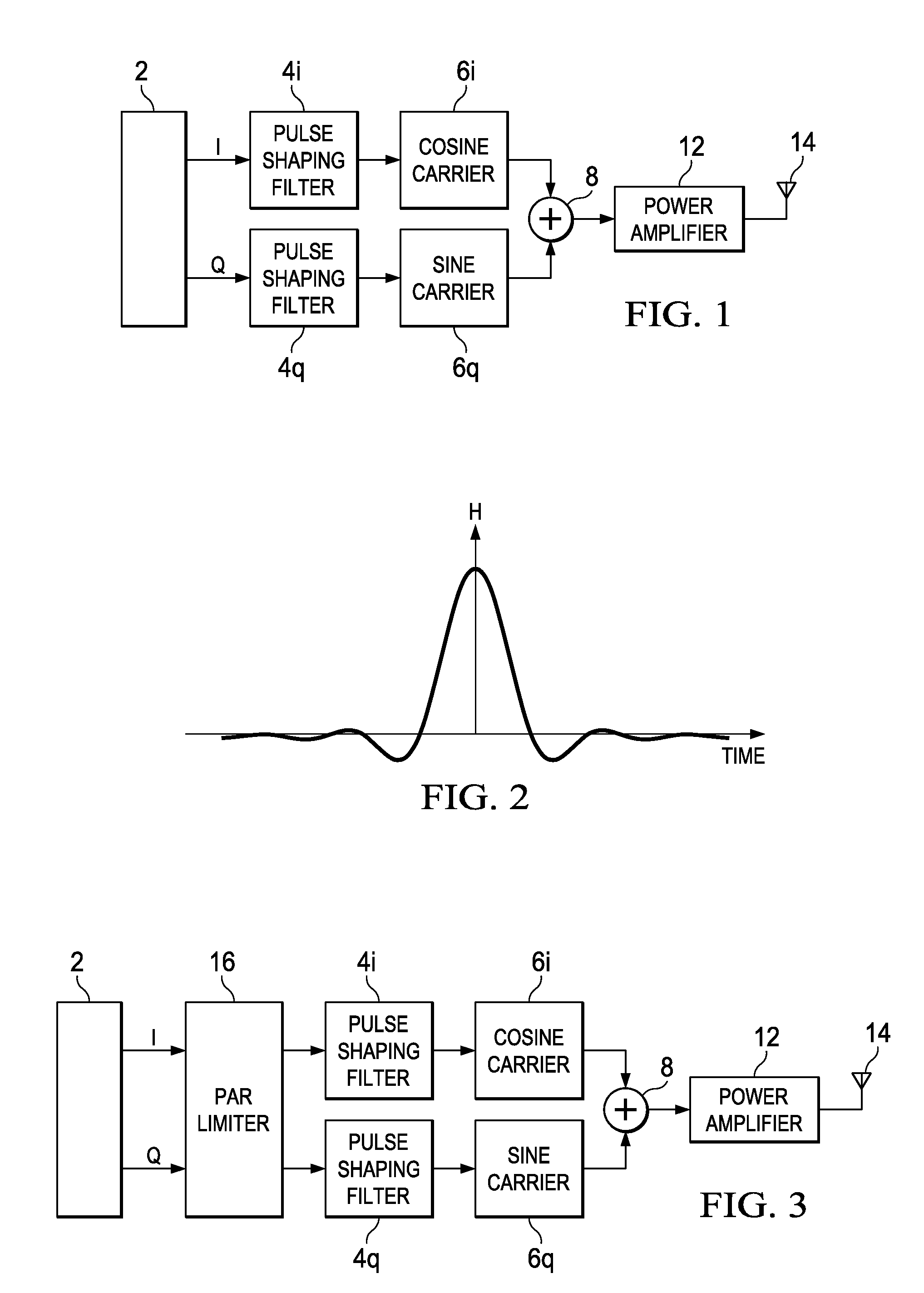 Transmitting a signal from a power amplifier