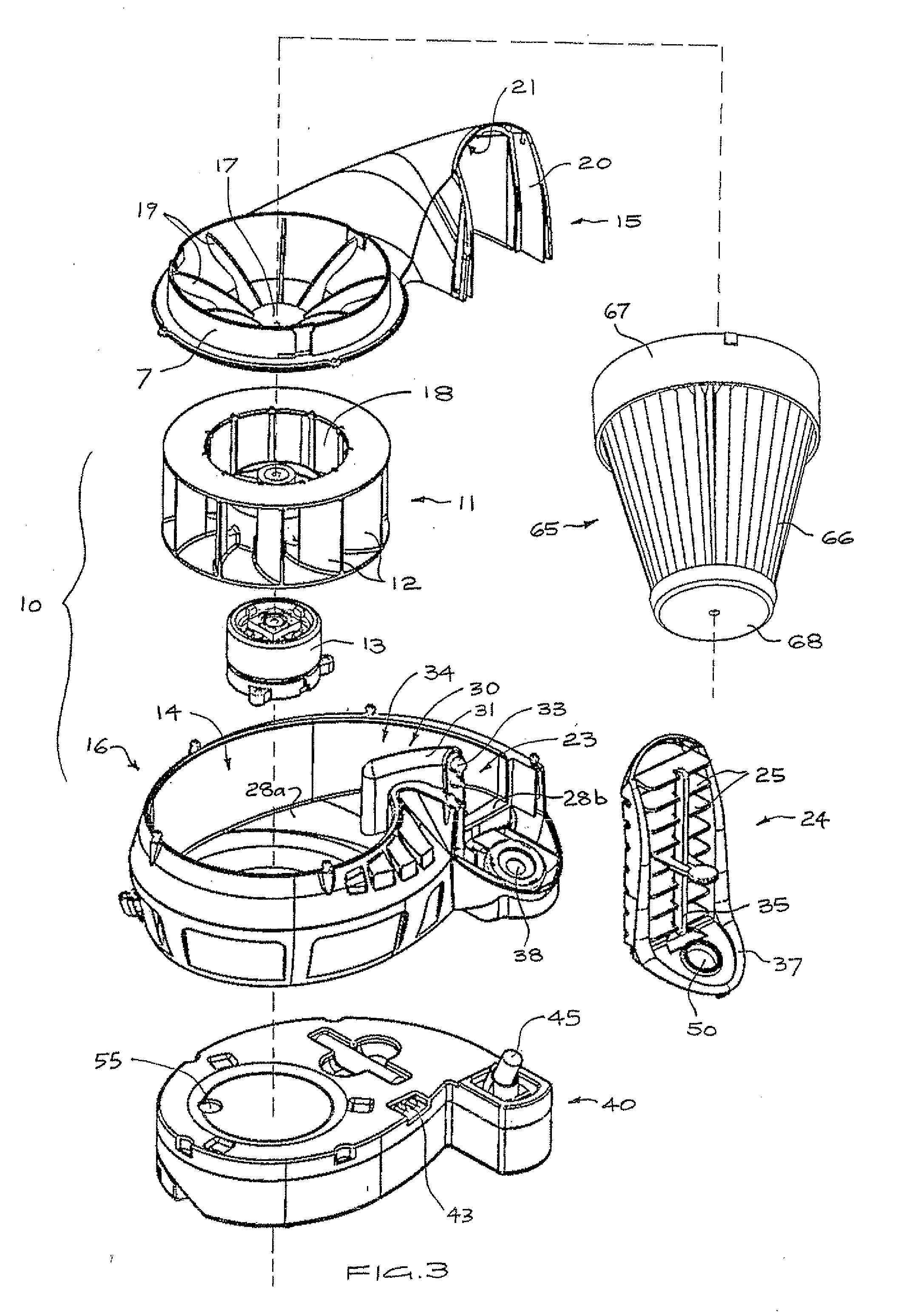Personal air conditioning apparatus