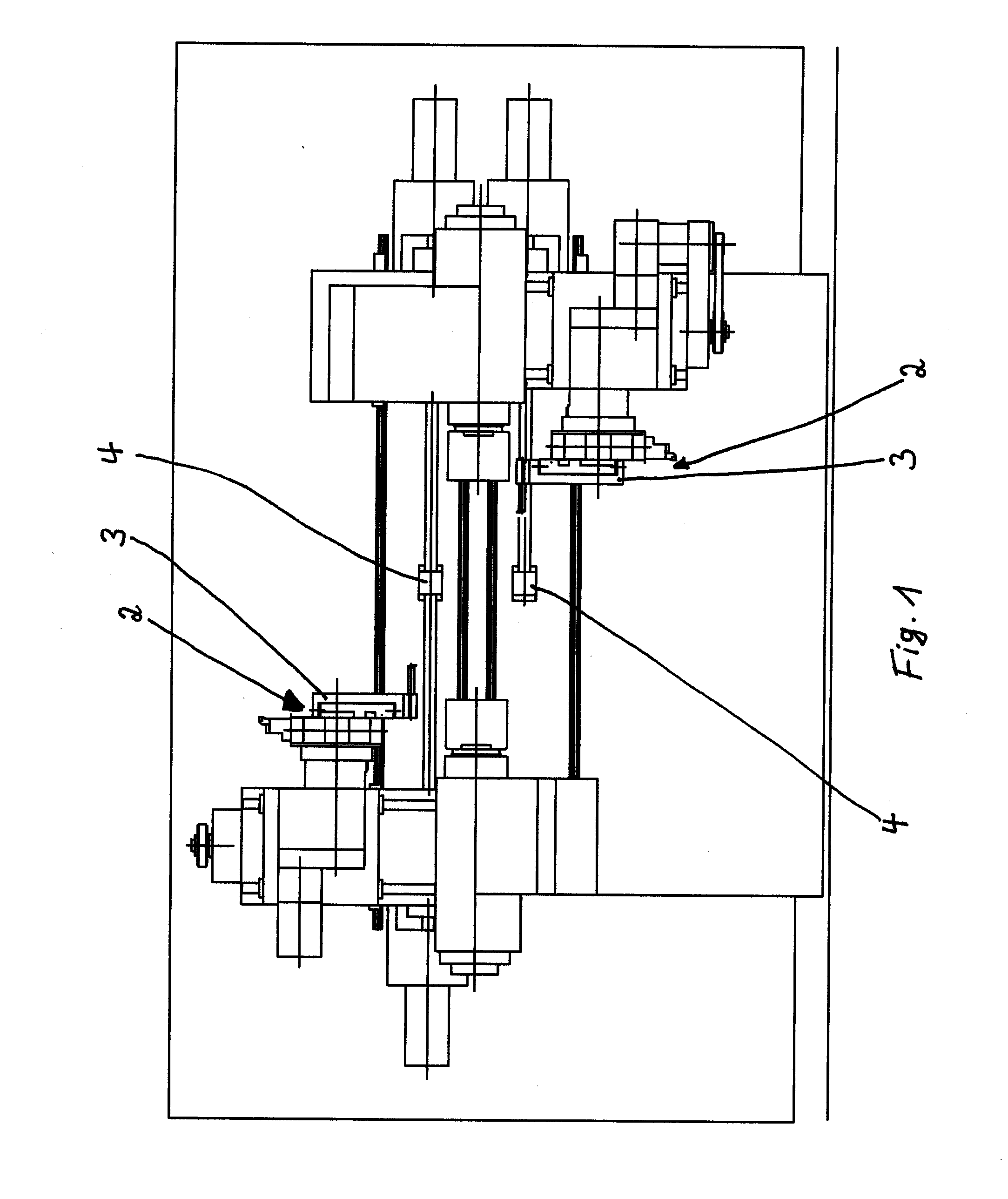 Process and Device for Producing Threads, Especially for Boring Rods or the Like