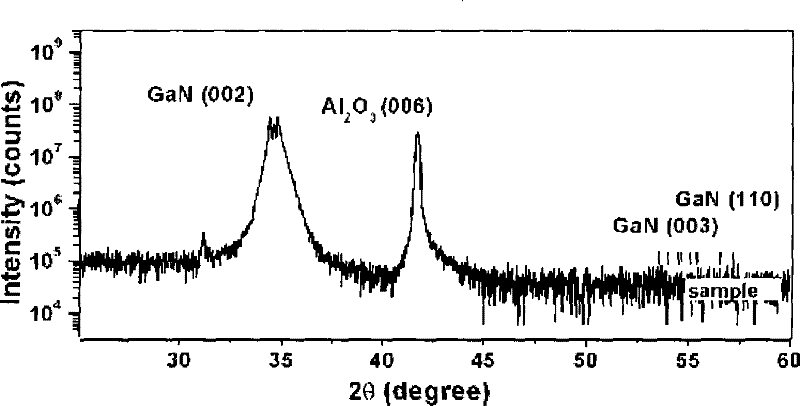 Method for Fe doped growing GaFeN dilution magnetic semiconductor and uses thereof