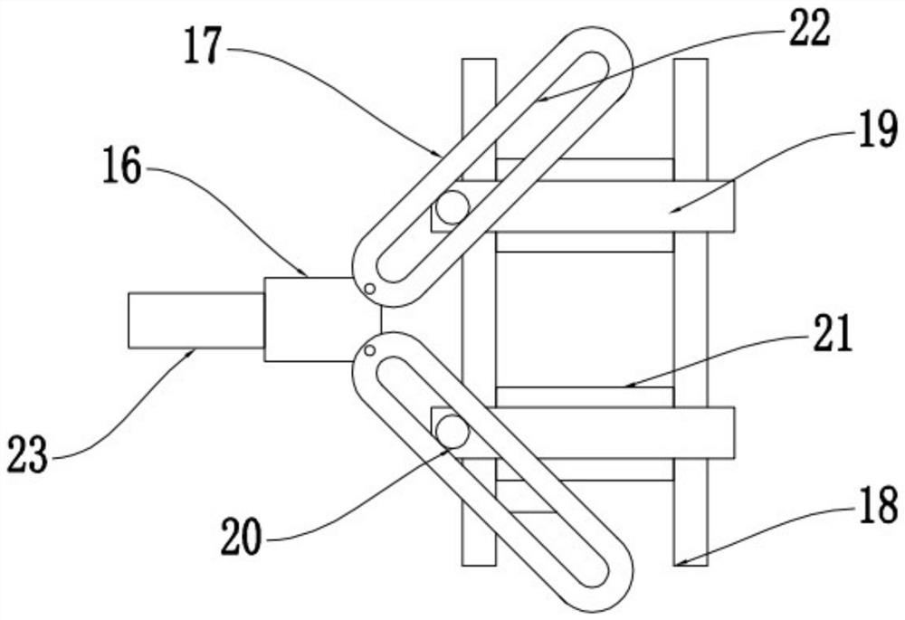 Bill fixing and bundling device for financial accounting and using method thereof