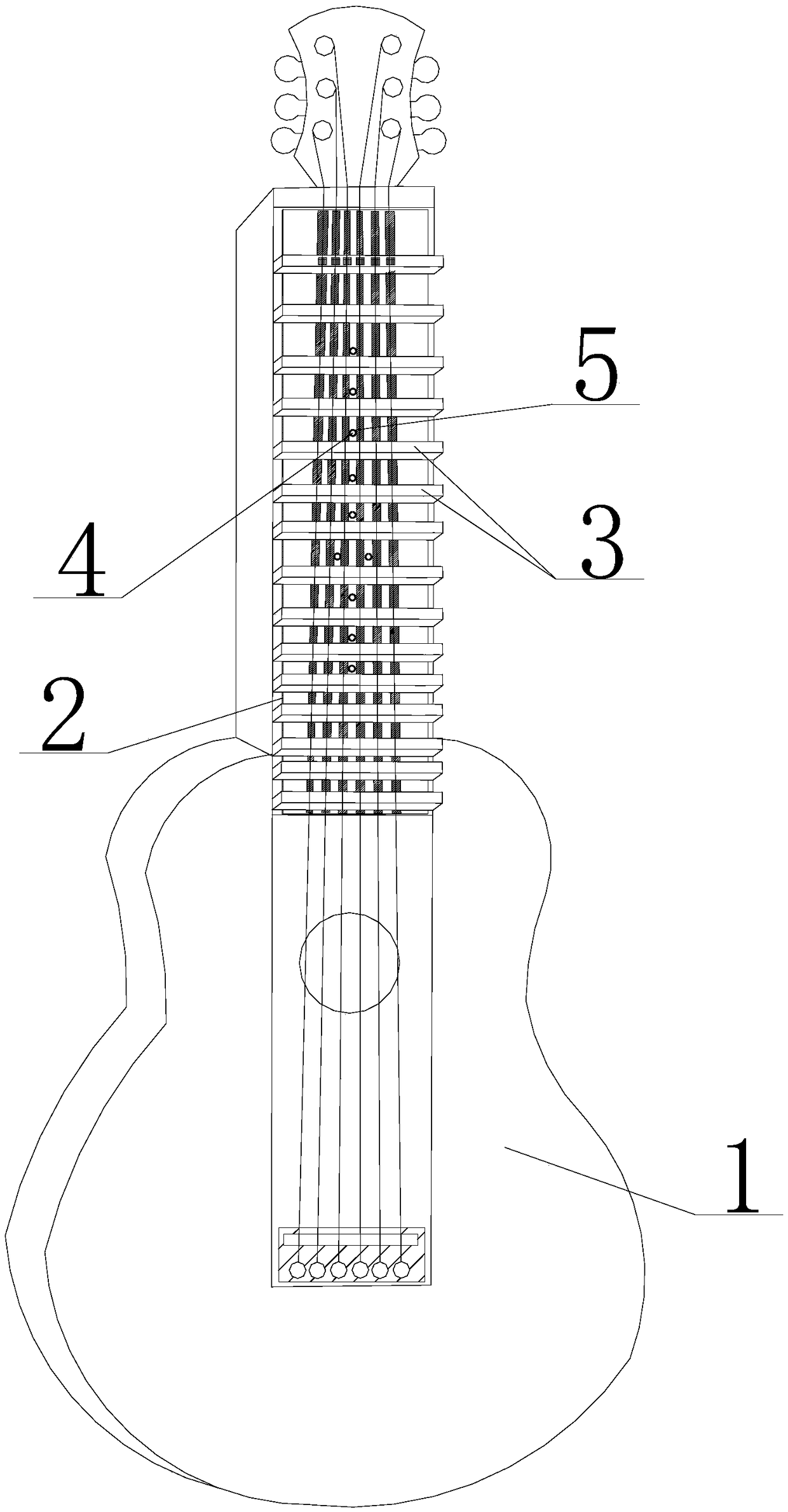 Durable stoving varnish music guitar