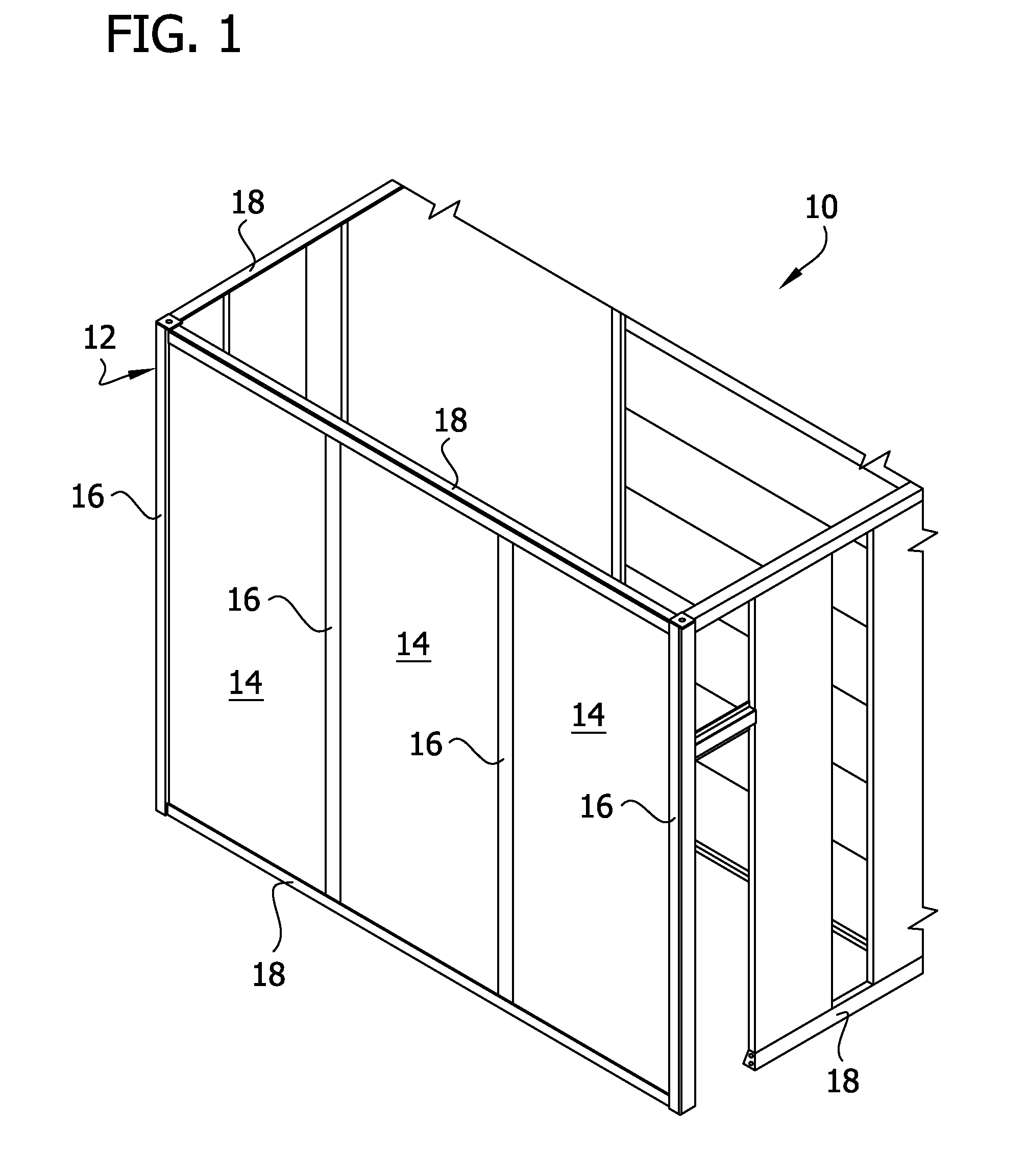 Acoustic module for enclosure panel