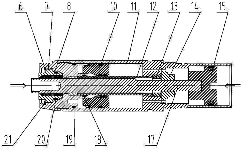 A mud pulser balance piston seal assembly