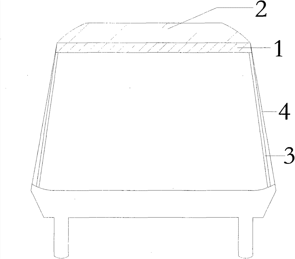 Device for separating space in car